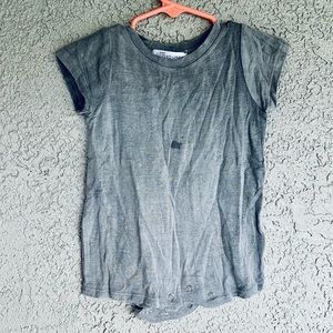 GUC 12-18m baby Goosebumps Gray Tye Dye Shortie